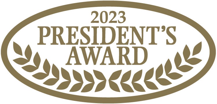 President's Award Winner 2023