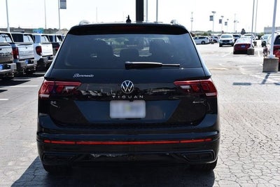 2024 Volkswagen Tiguan 2.0T SE R-Line Black