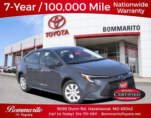 2025 Toyota Corolla Hybrid LE