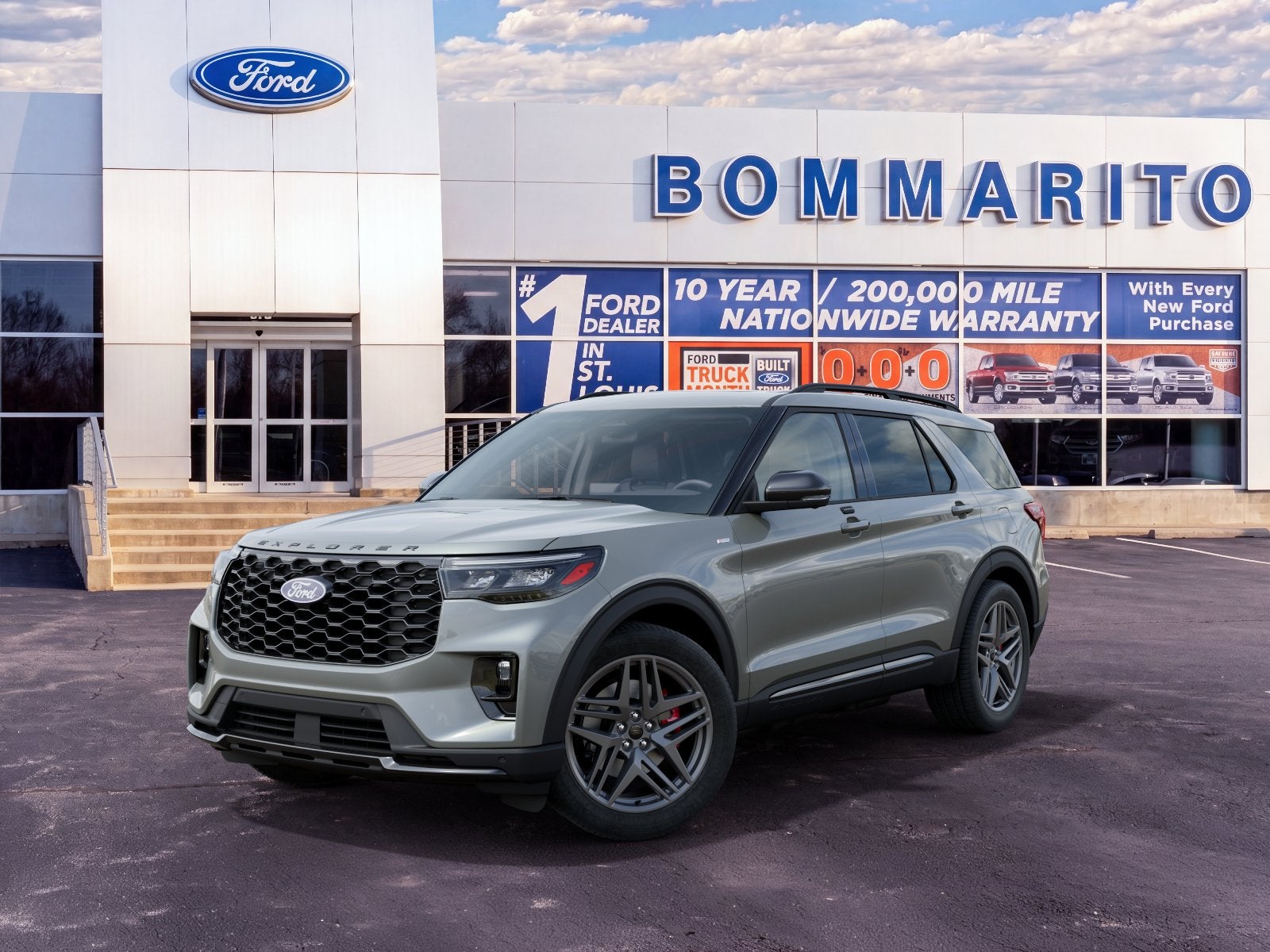 2027 Ford Explorer 4-Door 4DR 4WD ST-LINE